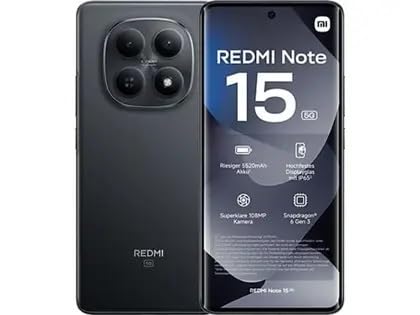Smartphone Xiaomi Redmi Note 15 5G 256GB/8GB Ram (Preto) | Amazon